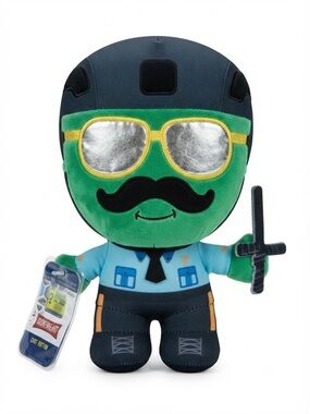 Roblox Brookhaven Chief Rotten Police Officer Plush Toy New